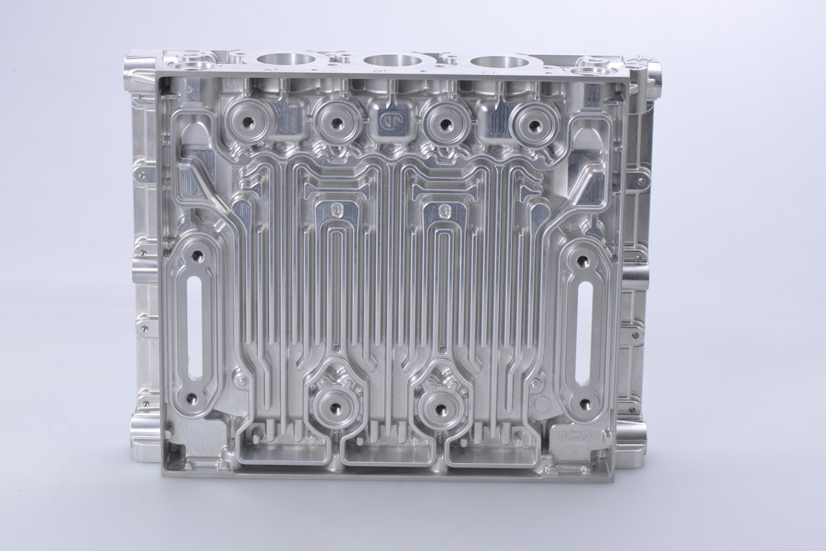 CNC-machined steel mold tooling