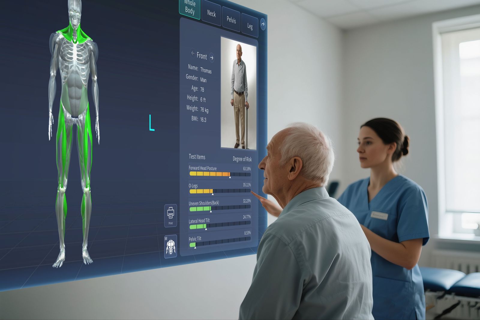 Integrated Conditioning Program Icopro iTraining: Interactive Exercise Rehabilitation System with AI