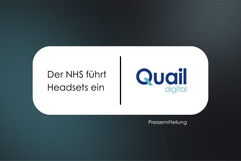 NHS Adopts Headsets | Quail Digital