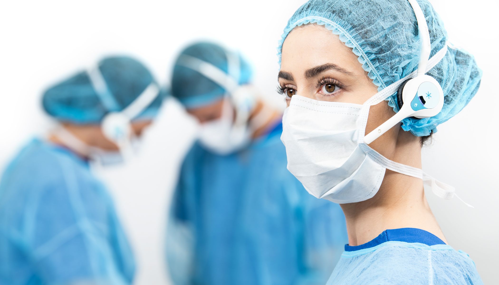 Hospital PPE Wearing Staff
