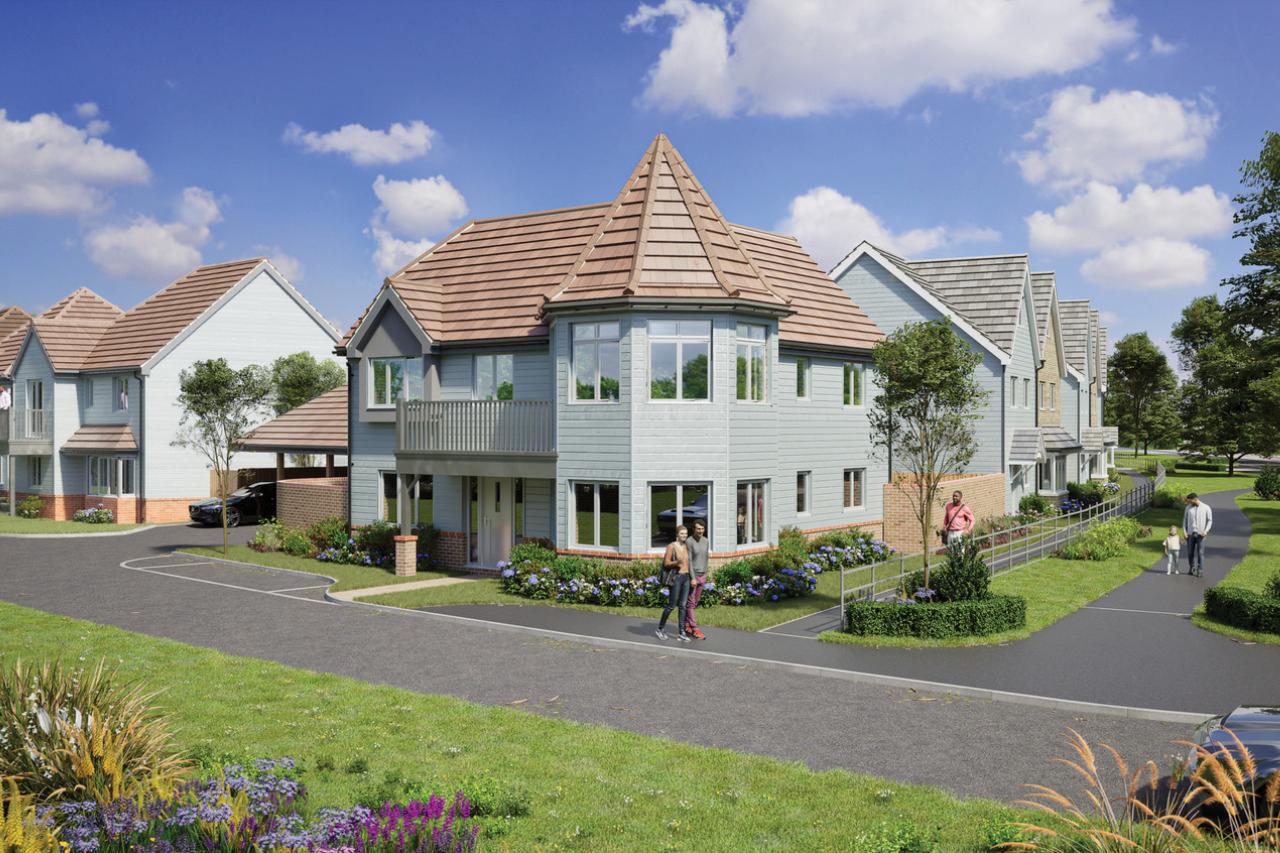 Land forming and infrastructure works at Martello Lakes, Hythe.