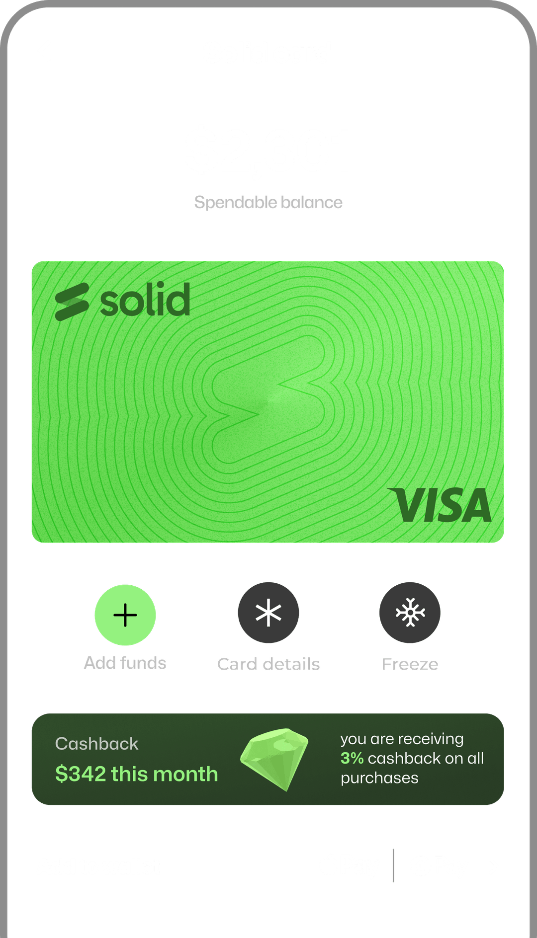 Solid - With Solid Your money never sleeps