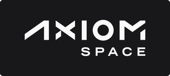 Axiom Space logo in geometric sans-serif font

