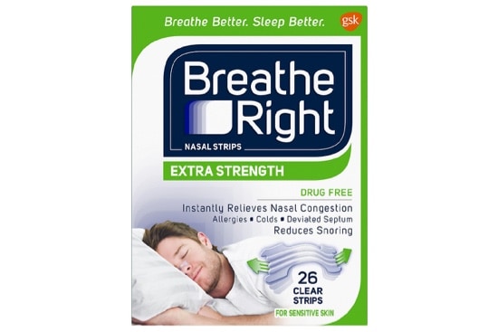 Breathe Right Nasal Strips