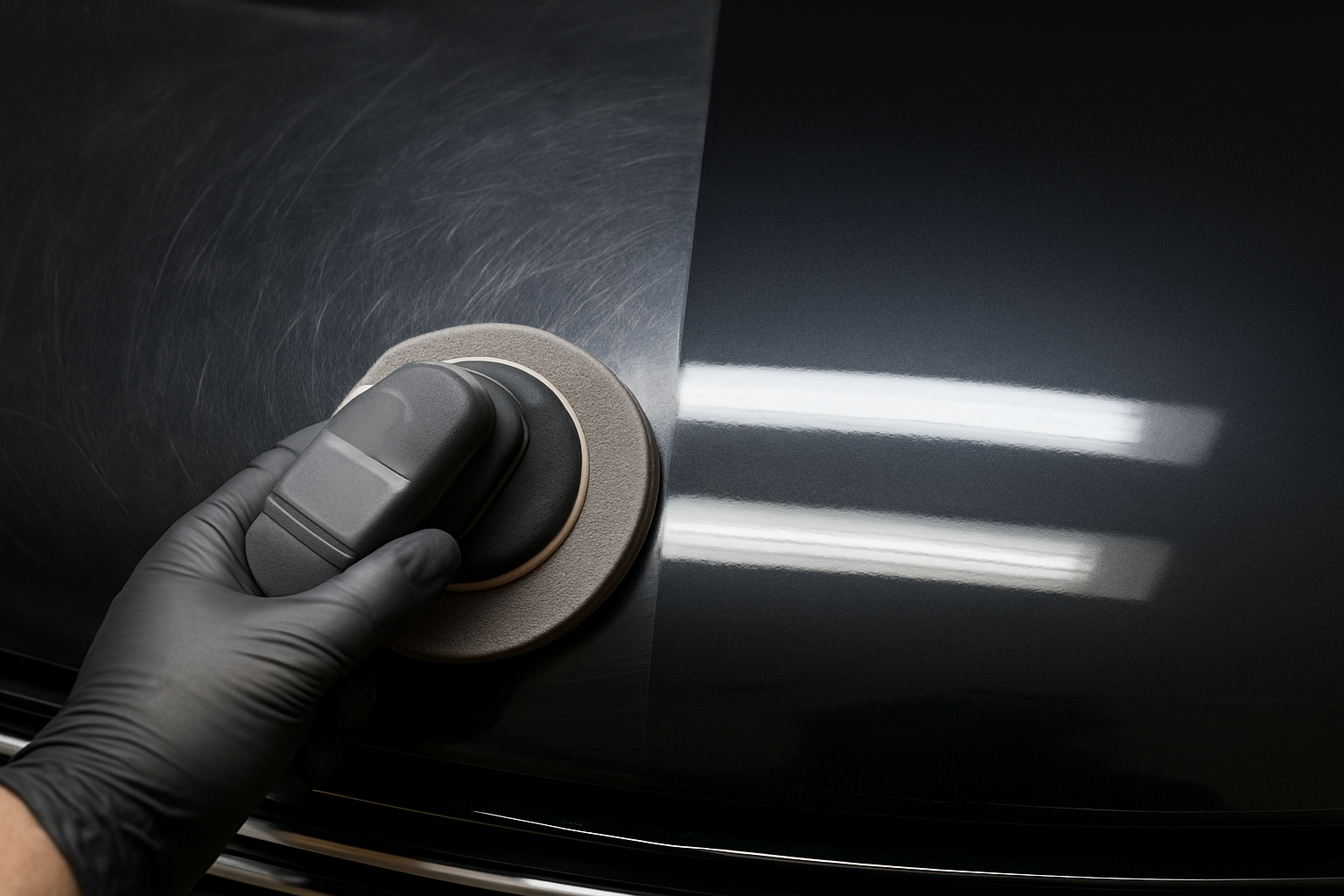 Illustration for What Correction Can and Cannot Fix related to can paint correction remove swirl marks and light scratches