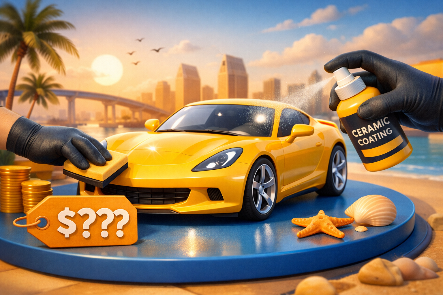 How much is ceramic coating in San Diego