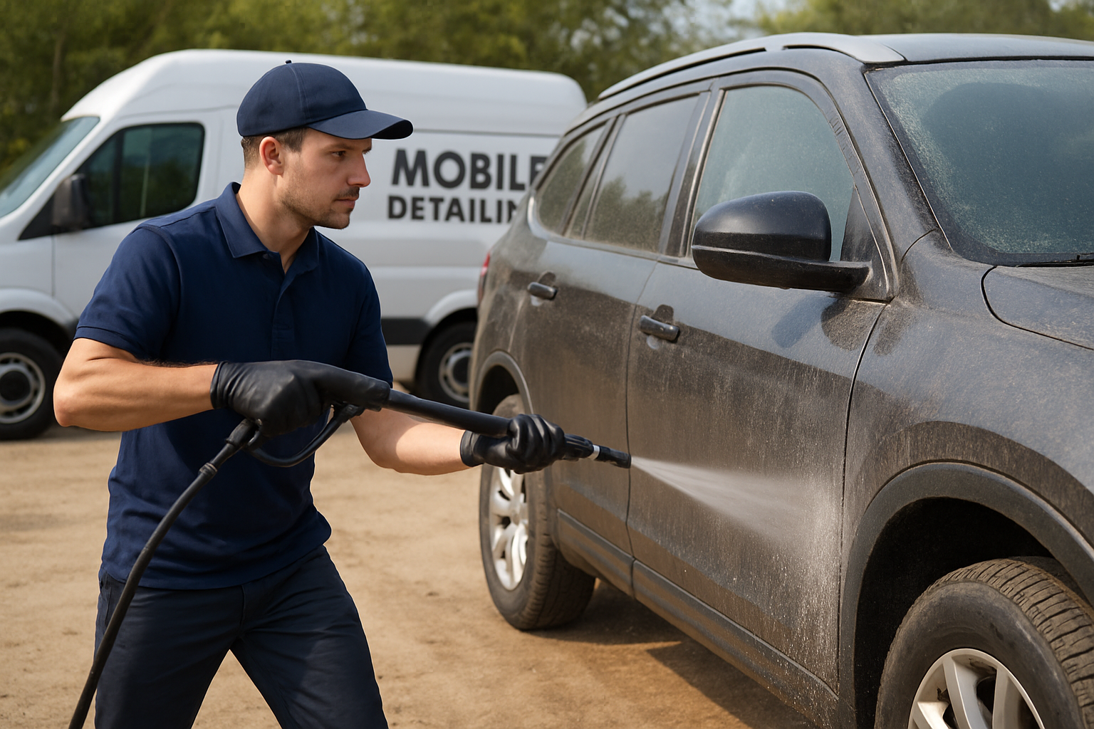 Illustration for How It Works: Pricing Transparency You Can Trust related to mobile exterior detailing for dusty roads san diego