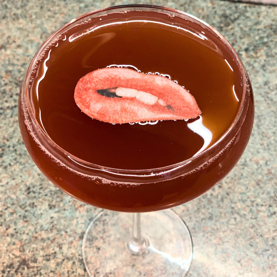 Testing out cocktail toppers at the unit, in partnership with Revolution Bars.