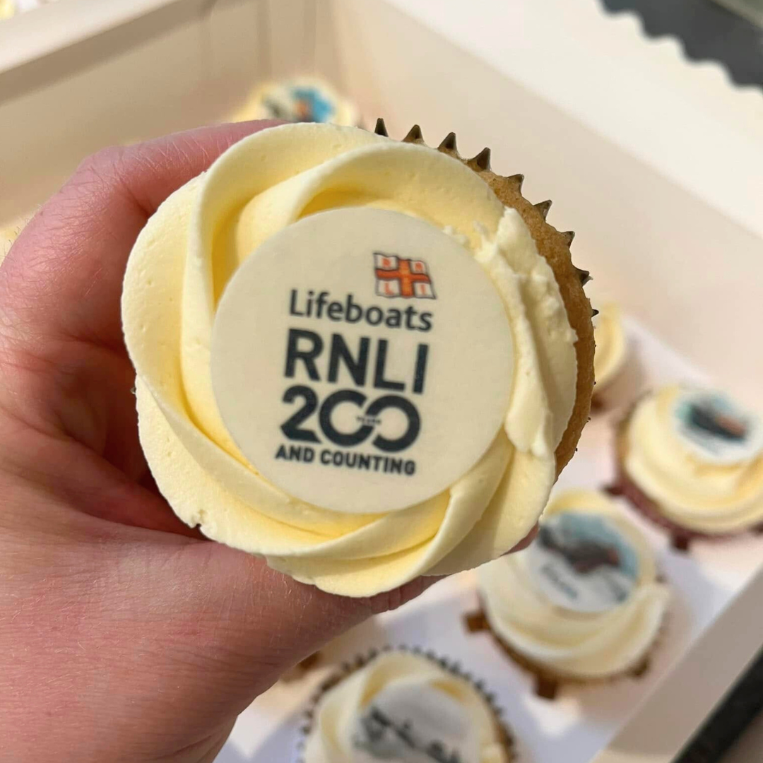 RNLI Cupcake toppers 