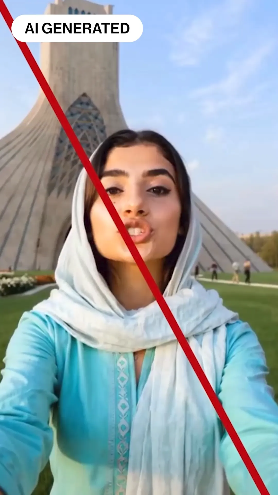 Thumnail of video of iranian woman