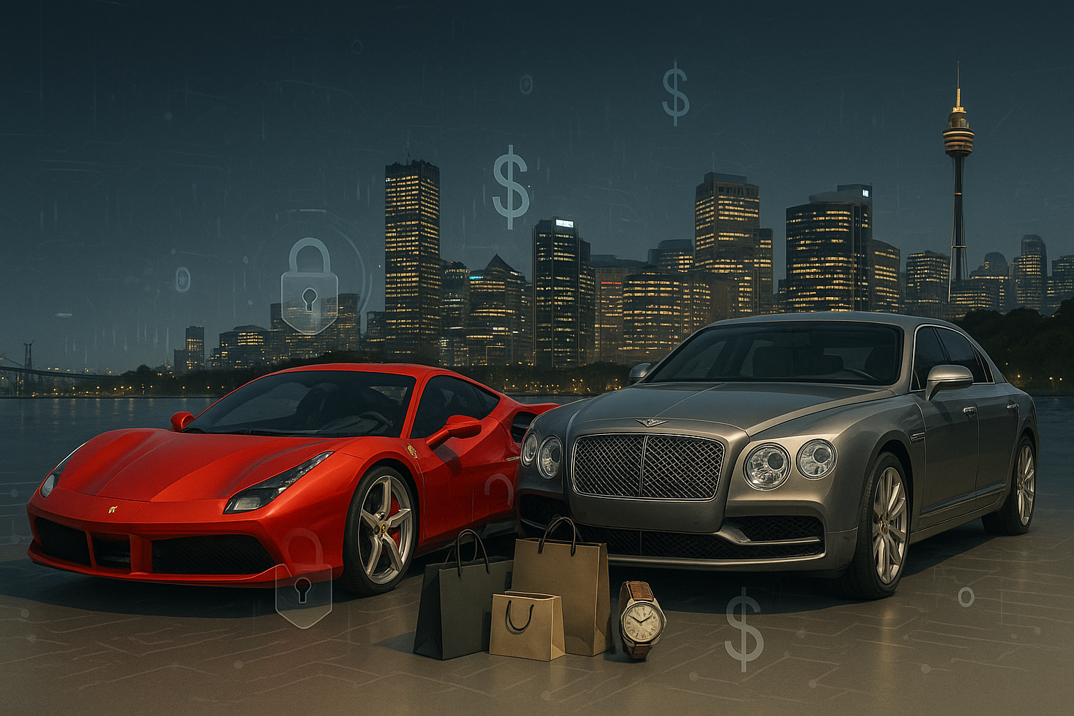 Ferraris, Ghost Cars, and Dirty Money: Inside Australia’s 2025 Barangaroo Laundering Scandal
