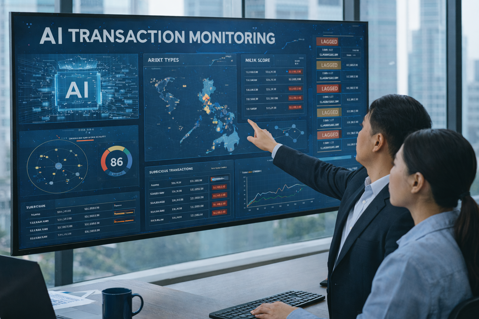 When Machines Learn Risk: How AI Transaction Monitoring Is Reshaping Financial Crime Detection
