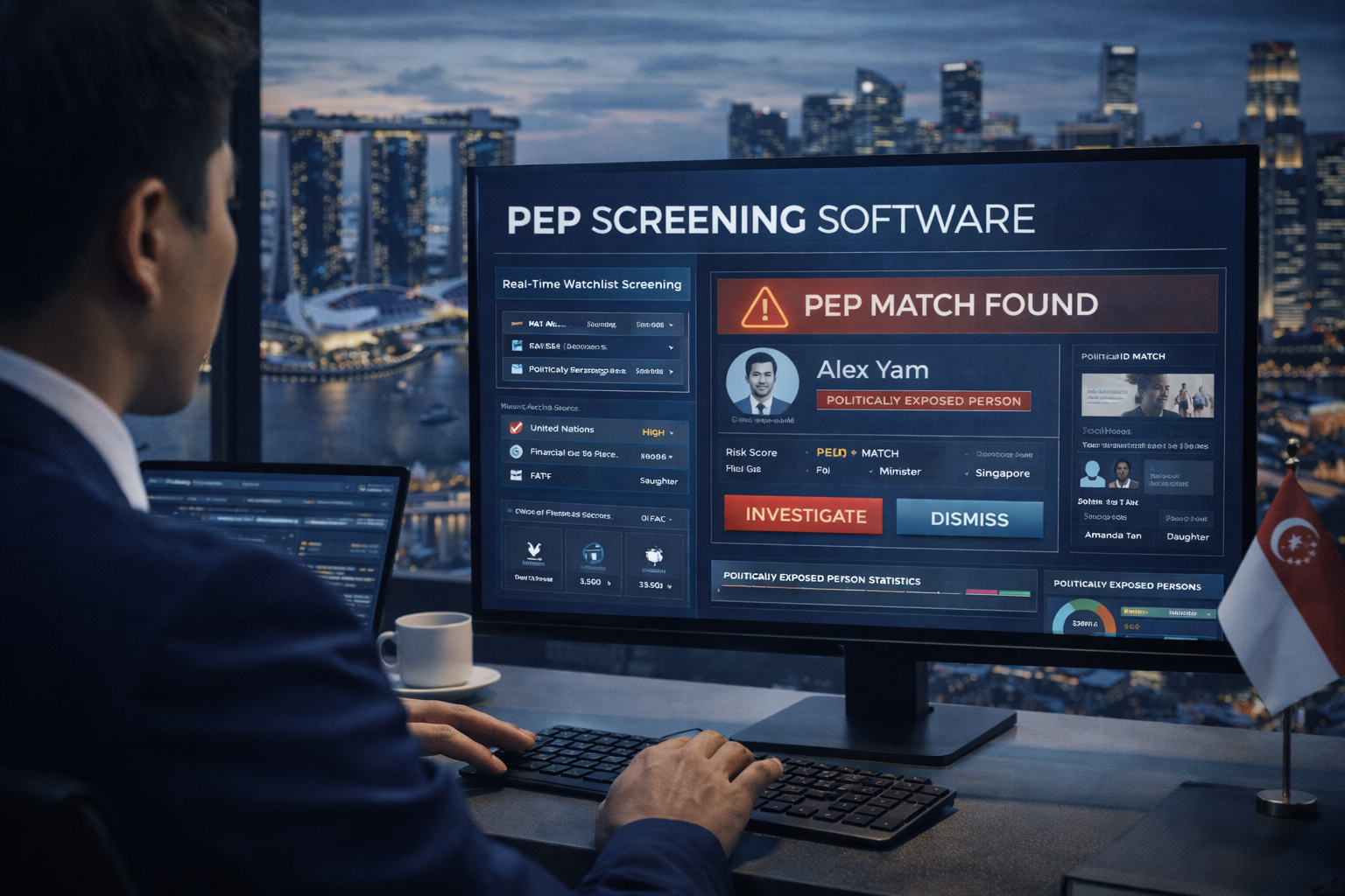 PEP Screening Software for Banks in Singapore: Staying Ahead of Risk with Smarter Workflows