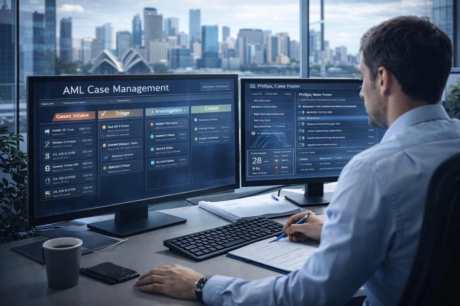 How AML Case Management Improves Investigator Productivity in Australia