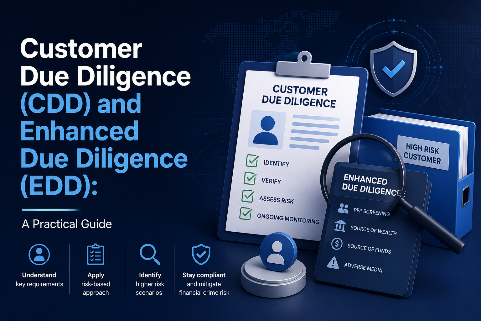 Customer Due Diligence (CDD) and Enhanced Due Diligence (EDD): A Practical Guide