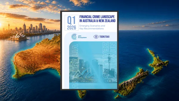 Q1 2026 FinCrime Landscape Report | ANZ