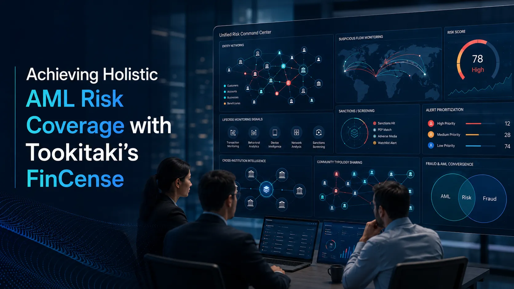 Achieving Holistic AML Risk Coverage with Tookitaki's FinCense