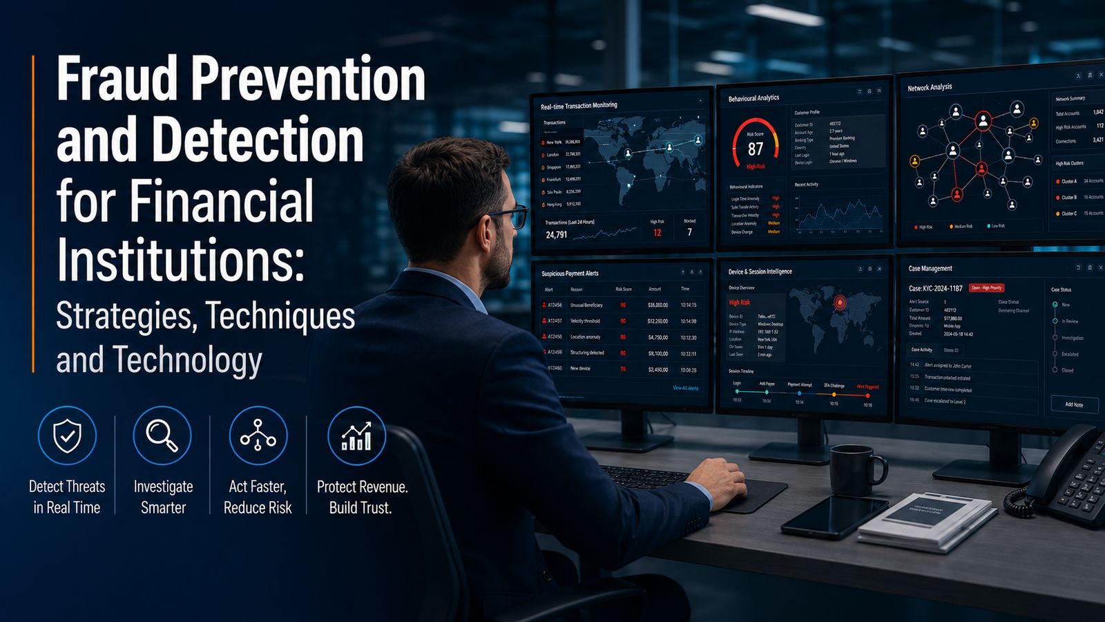 Fraud Prevention and Detection for Financial Institutions: Strategies, Techniques and Technology