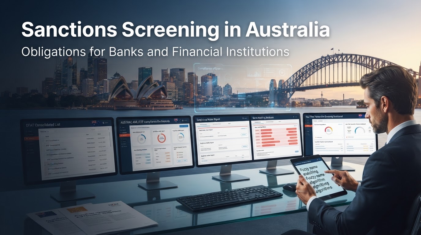 Sanctions Screening in Australia: Obligations for Banks and Financial Institutions
