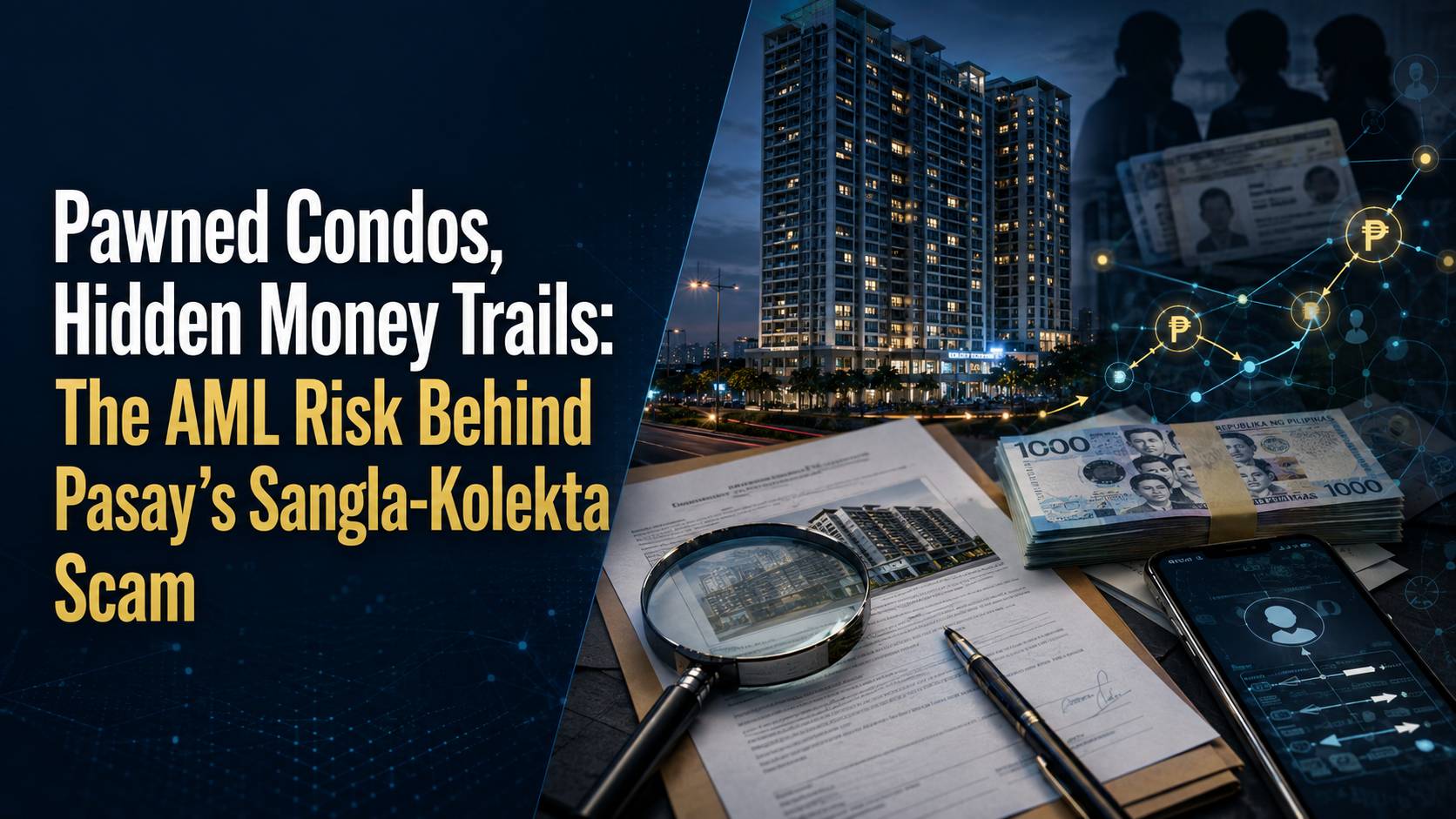 Pawned Condos, Hidden Money Trails: The AML Risk Behind Pasay’s Sangla-Kolekta Scam