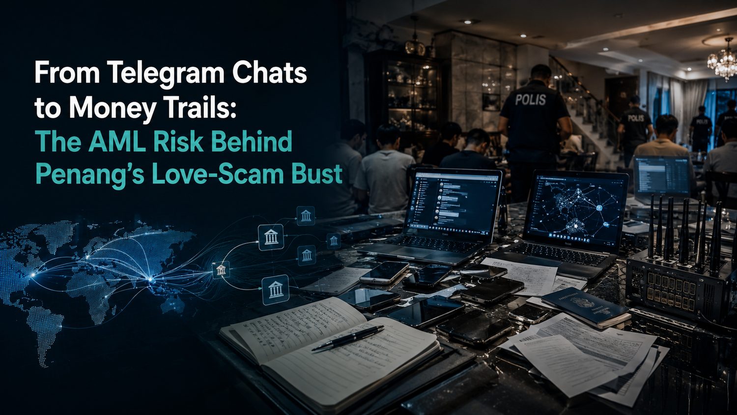 From Telegram Chats to Money Trails: The AML Risk Behind Penang’s Love-Scam Bust