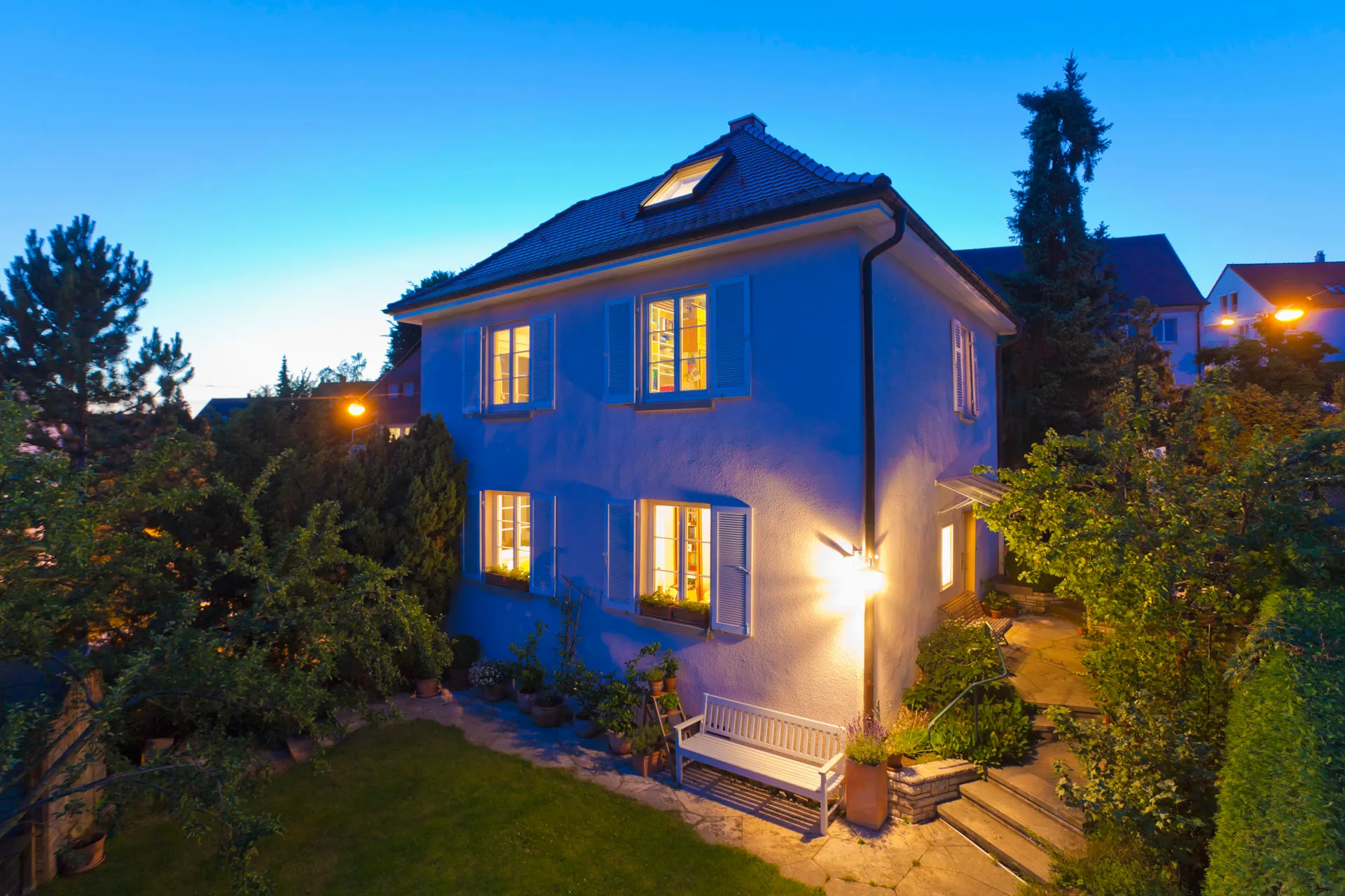 Modernes Haus in Norddeutschland
