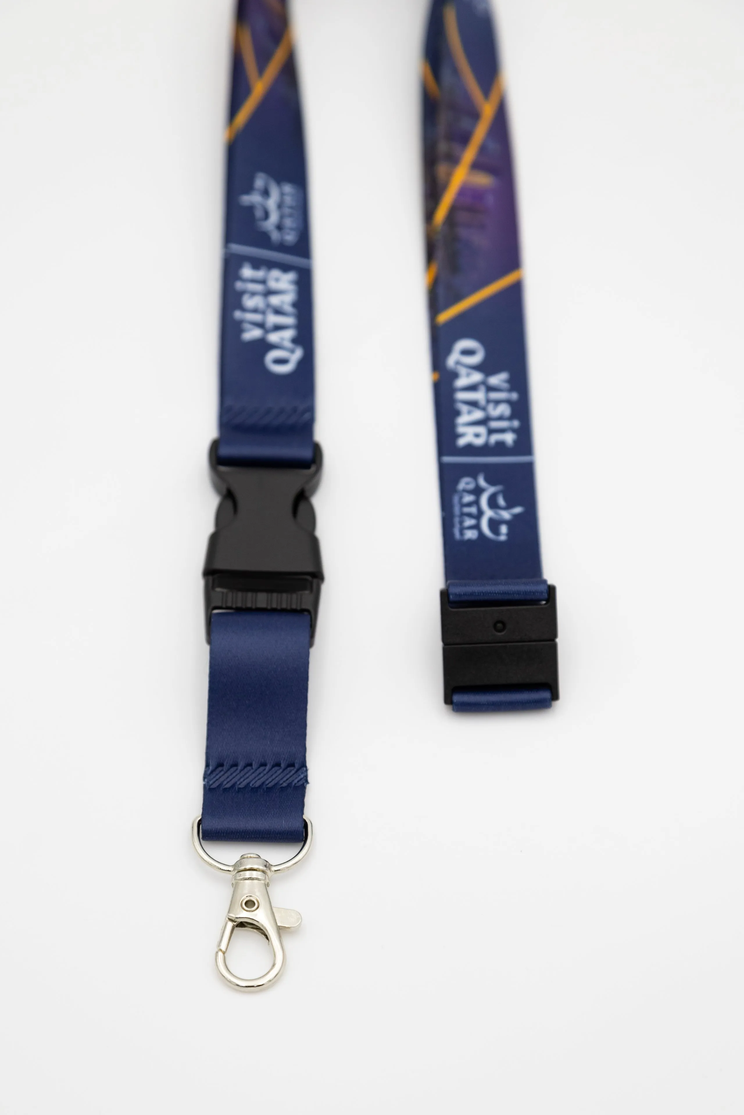 A lanyard manufactured by Lanyardy