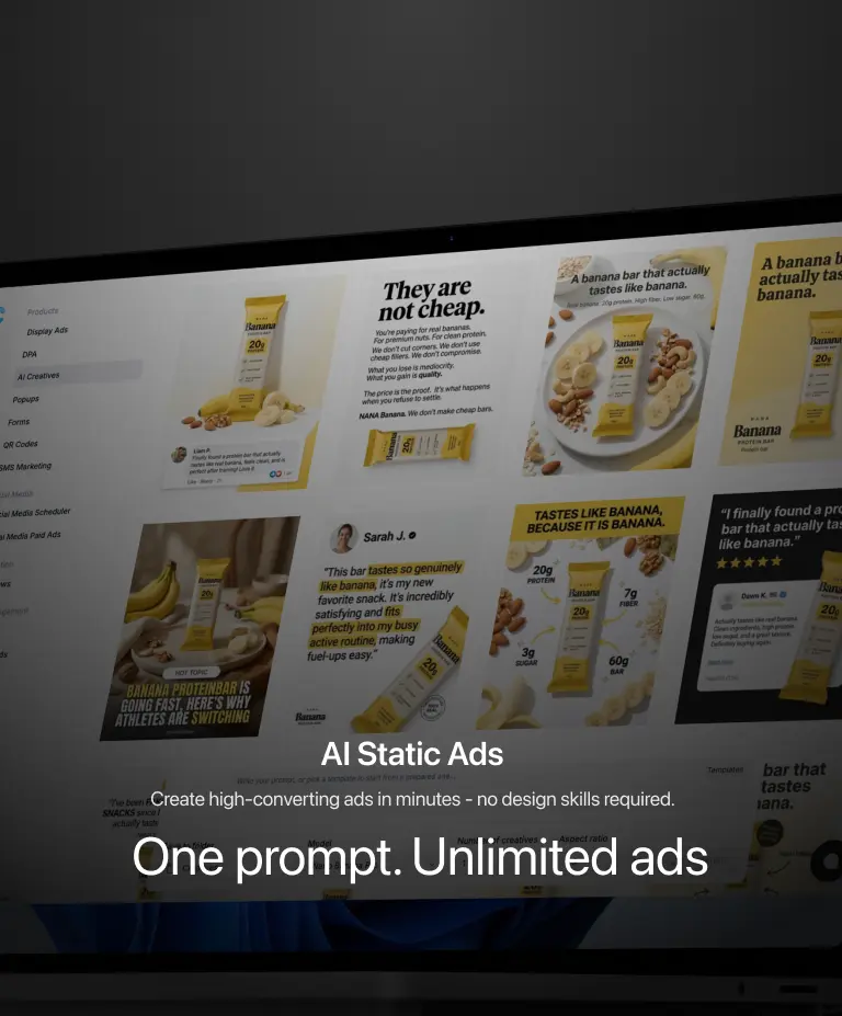 Ai static Ads