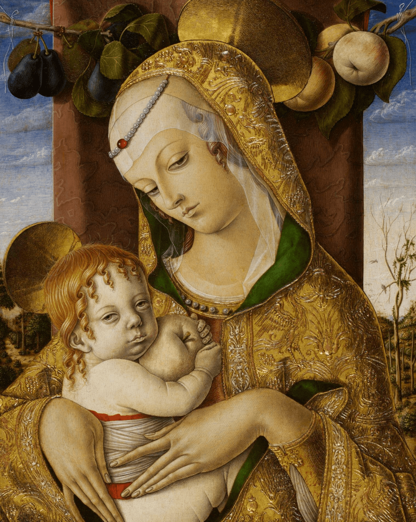 "The Virgin and Child" (c. 1480) by Carlo Crivelli 