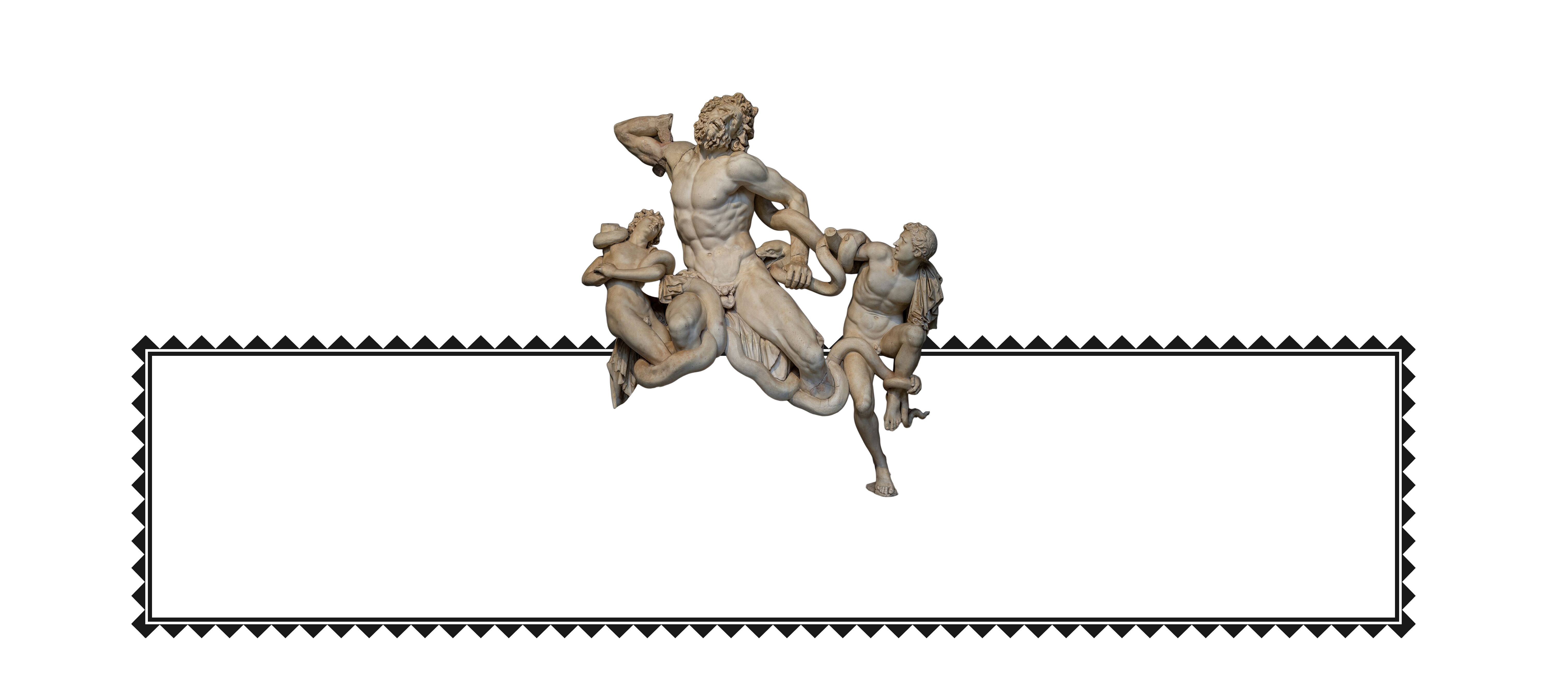 “Laocoön and His Sons” (40-30 BCE) by Agesander, Athenodoros, and Polydorus of Rhodes / Vatican Museums in Vatican