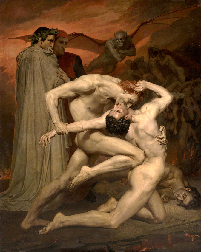 ''Dante et Virgile'' (1850) by William Bouguereau 