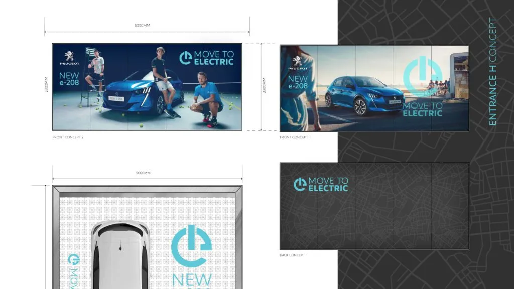 Peugeot Stand Design Concept