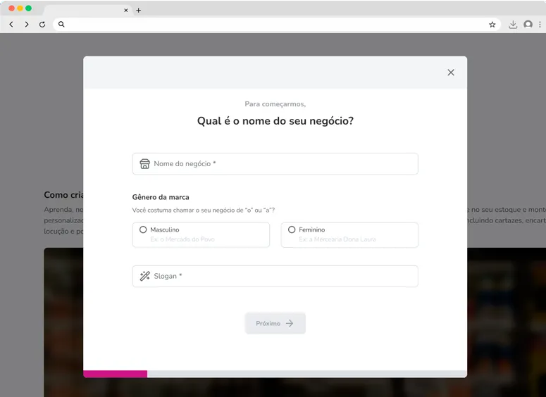 Montagem de carga