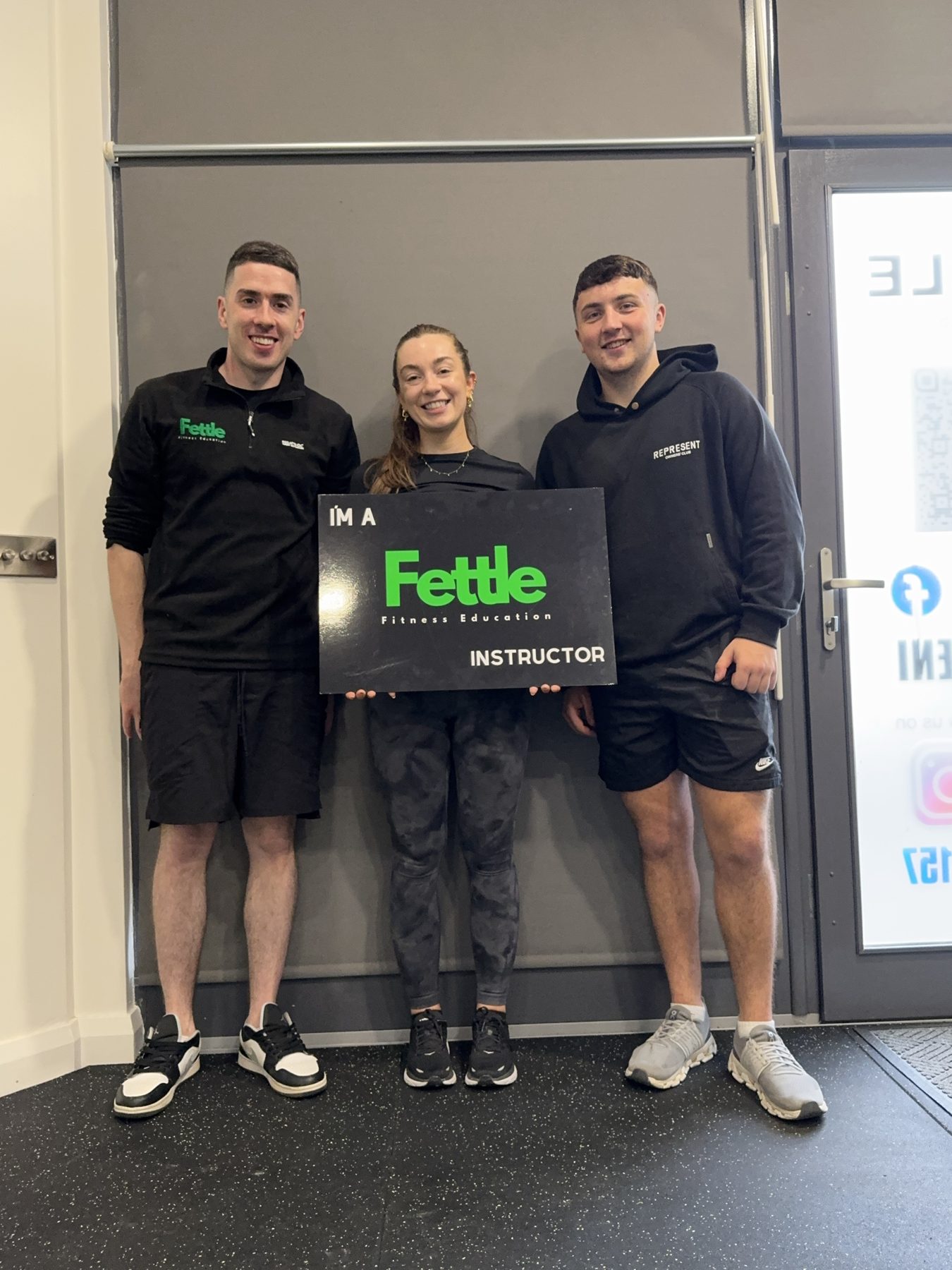 Fettle graduates with tutor Ryan O'Reilly after qualifying
