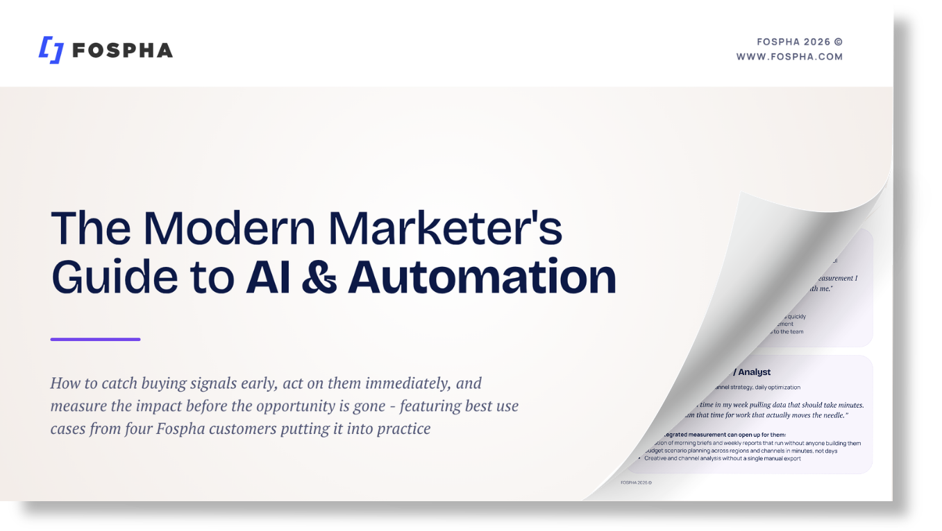 The Modern Marketer's Guide to AI & Automation for Measurement