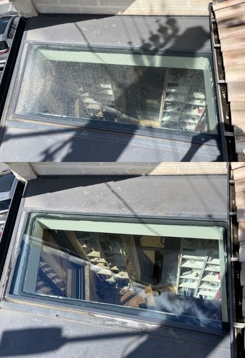 Nettoyage des vitres d'une maison à Cenon