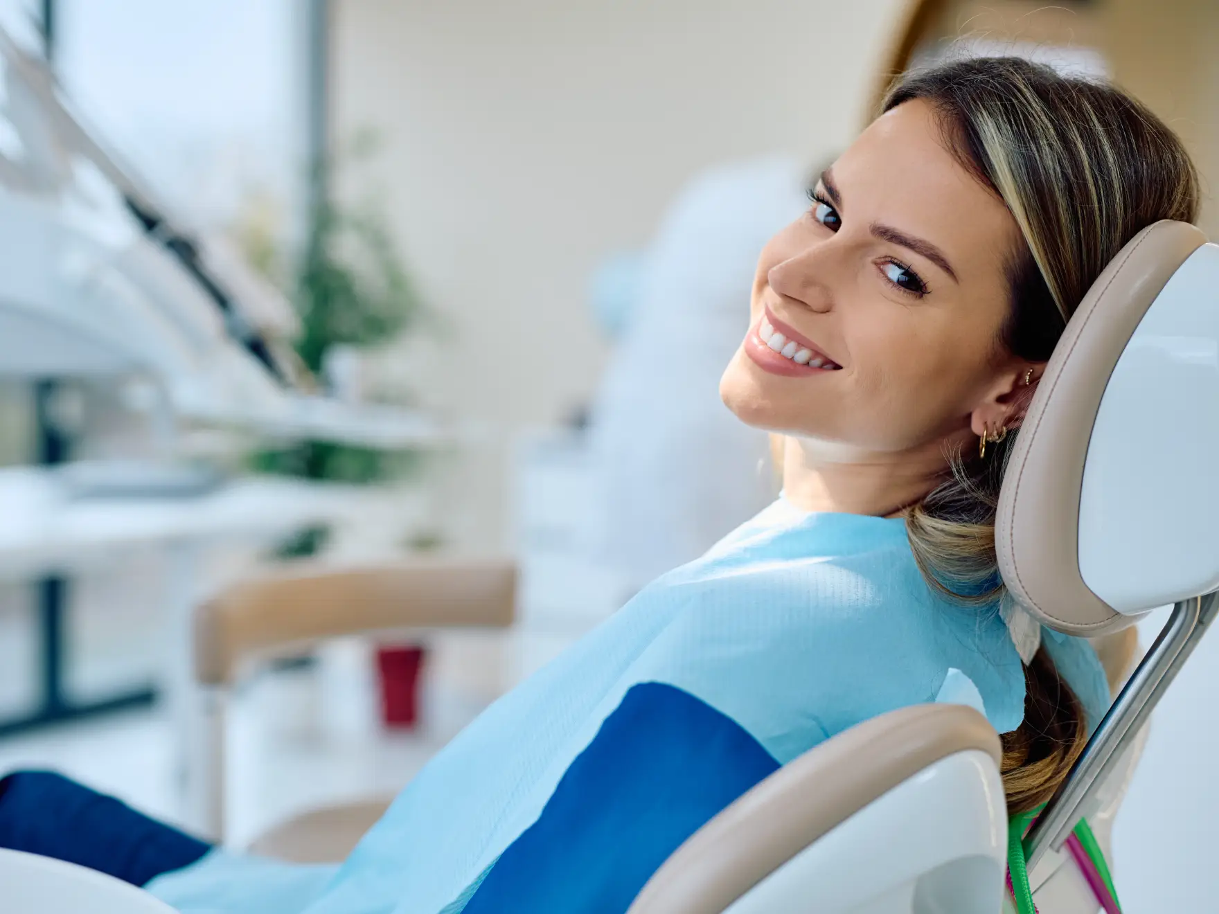Happy patient at Kenner Dental Company in Kenner, LA