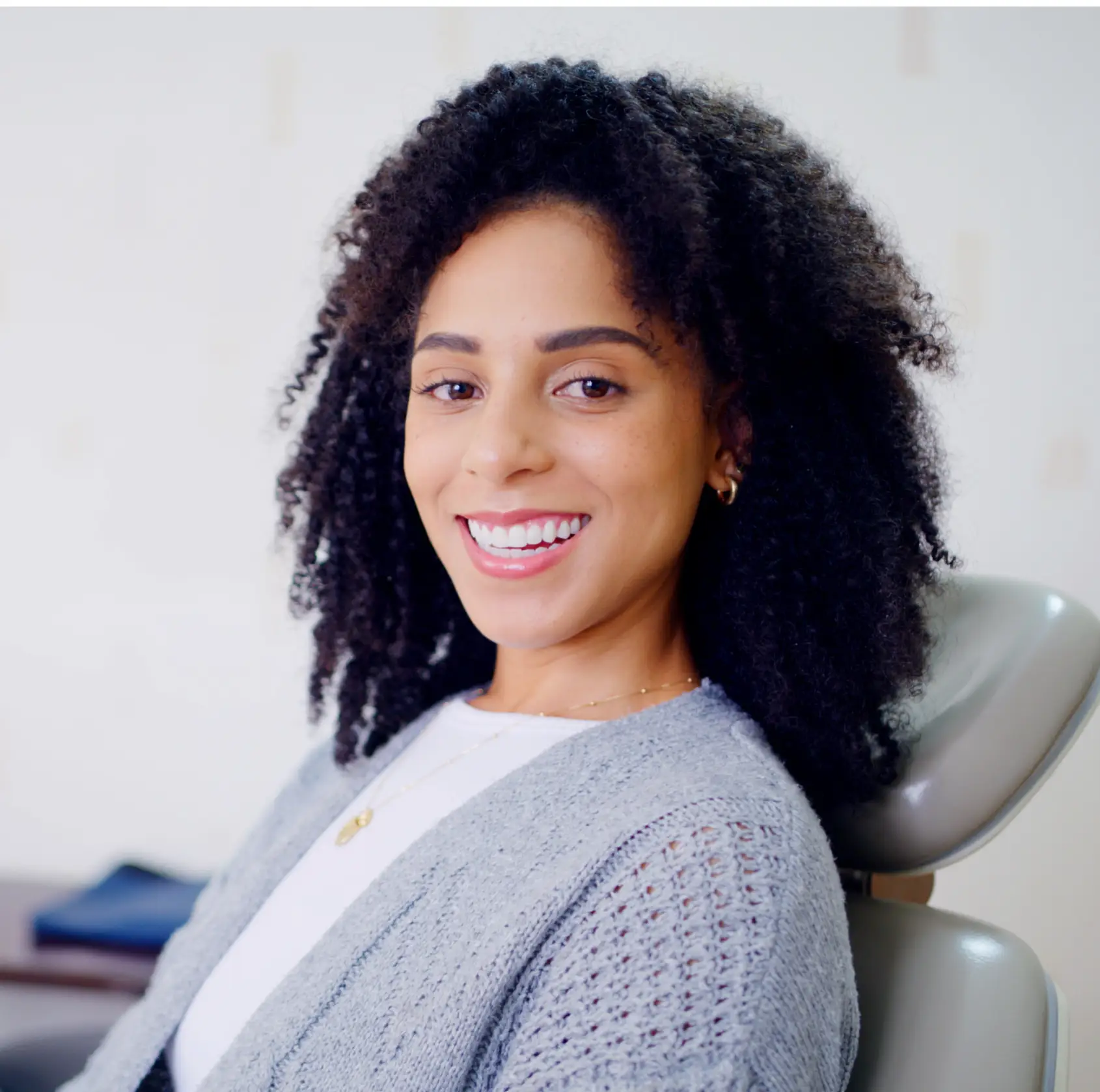 Happy patient at Kenner Dental Company