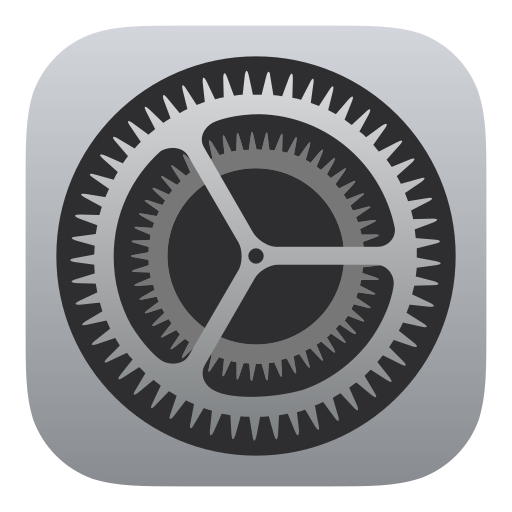 Settings app icon