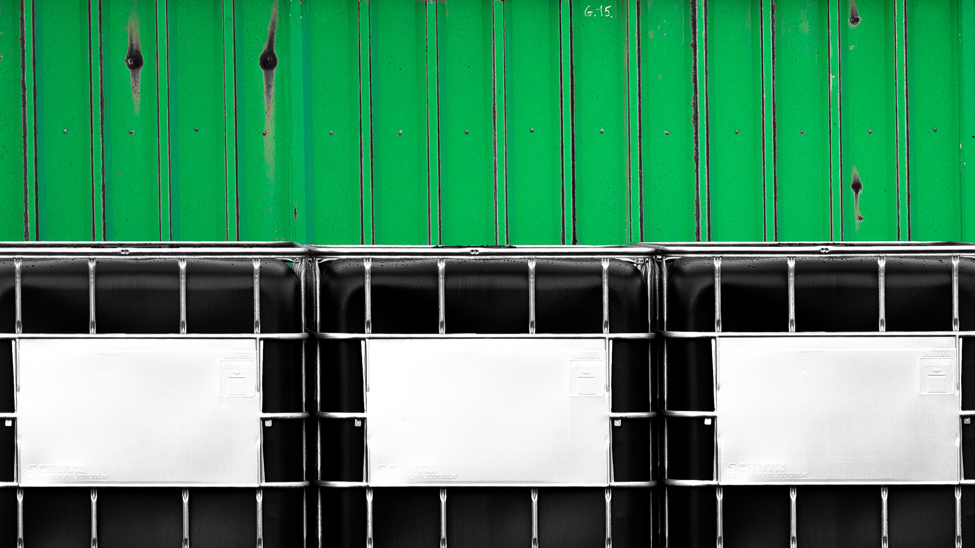 green container