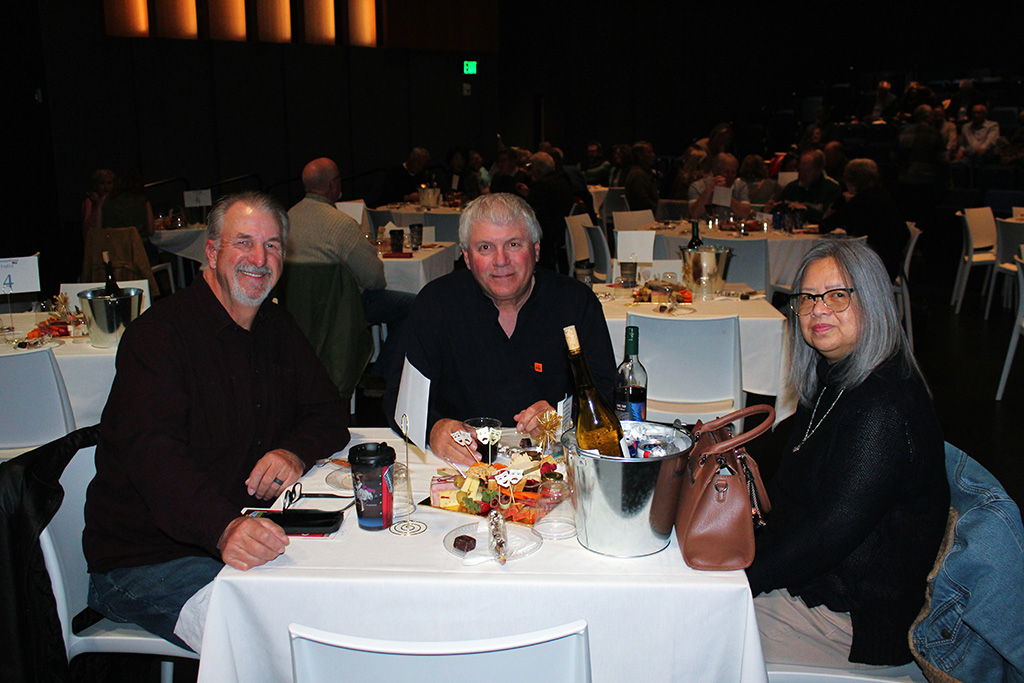 Chris Ferguson, Richard and Rosalie Hedin