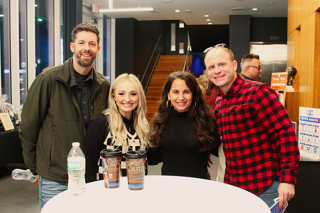 Shawn and Danae Taylor, Amanda and Matt Fry