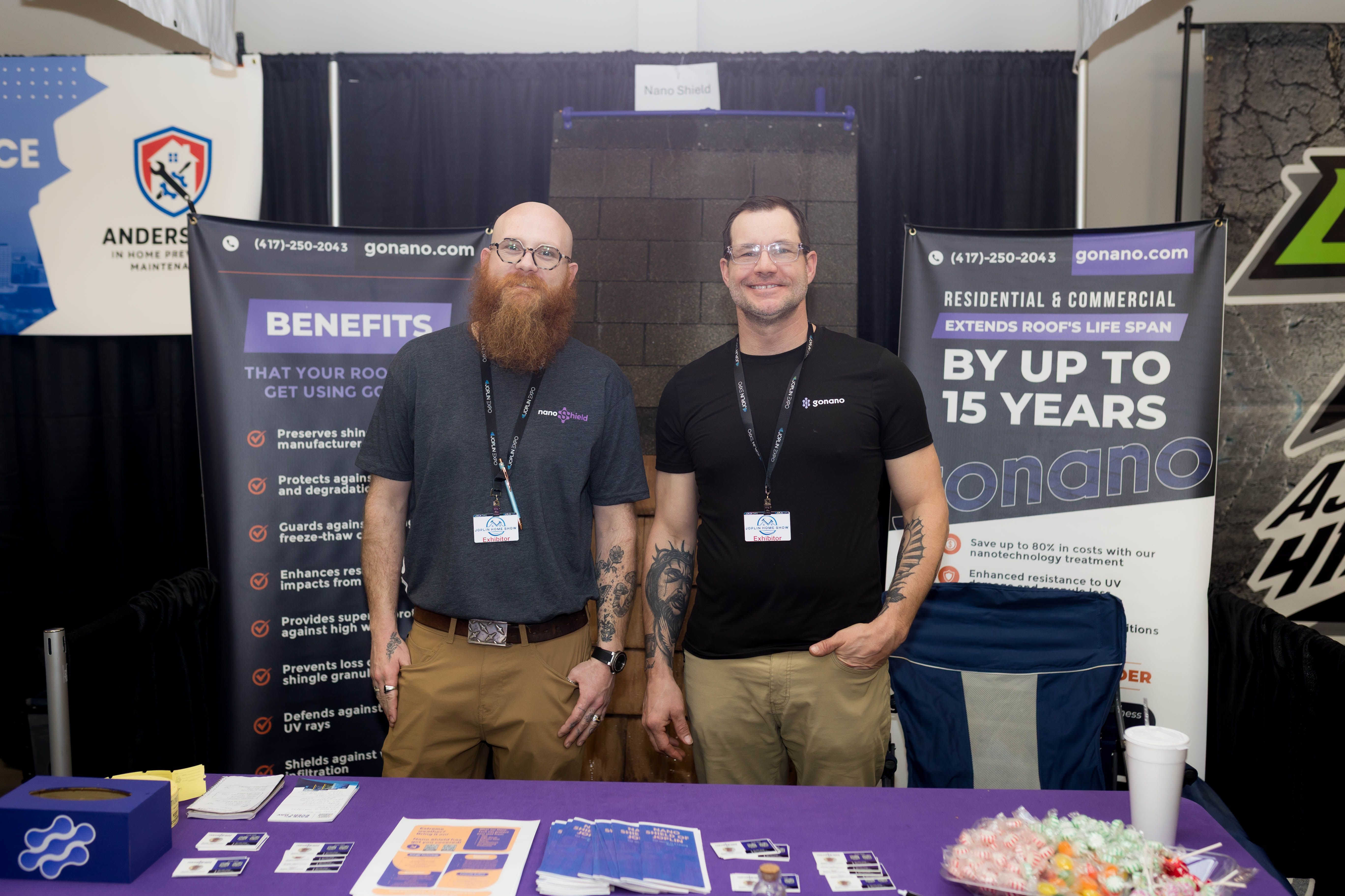 Ashton Hunt and Justin Walkinshaw; Nano Shield of Joplin