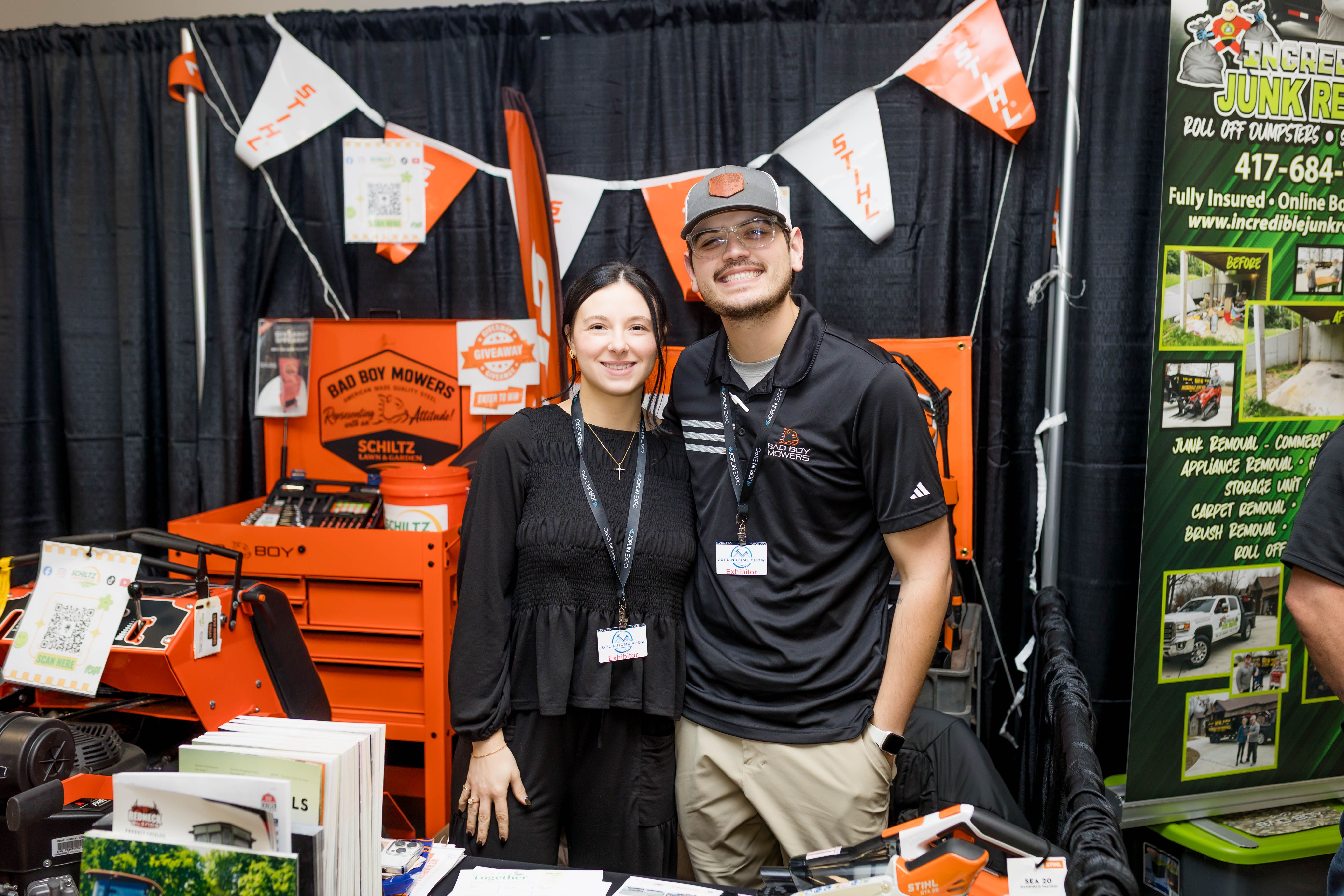 Chelsea and Jayce Kaughman; Schiltz Lawn & Garden