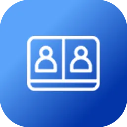Icon representing people collaborating
