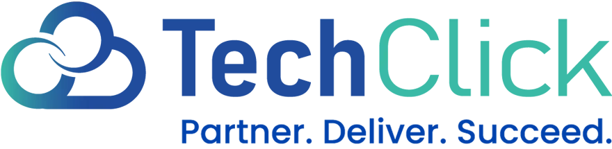 TechClick Logo: Partner. Deliver. Succeed.
