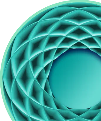 Decorative abstract shape.