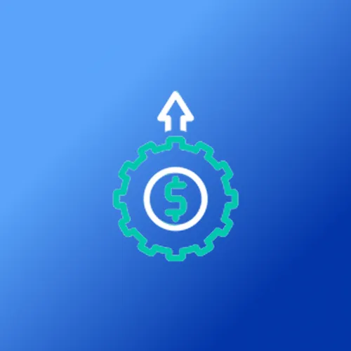 Abstract graphic illustrating cost-effective solutions for application modernisation.