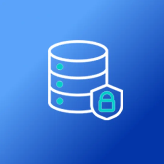 Abstract graphic illustrating secure access and data protection for remote work.