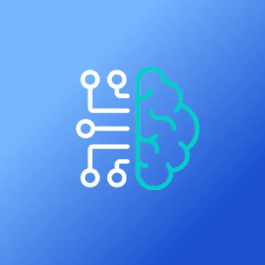 Illustration representing scalable AI infrastructure with server racks and growing data visualizations.